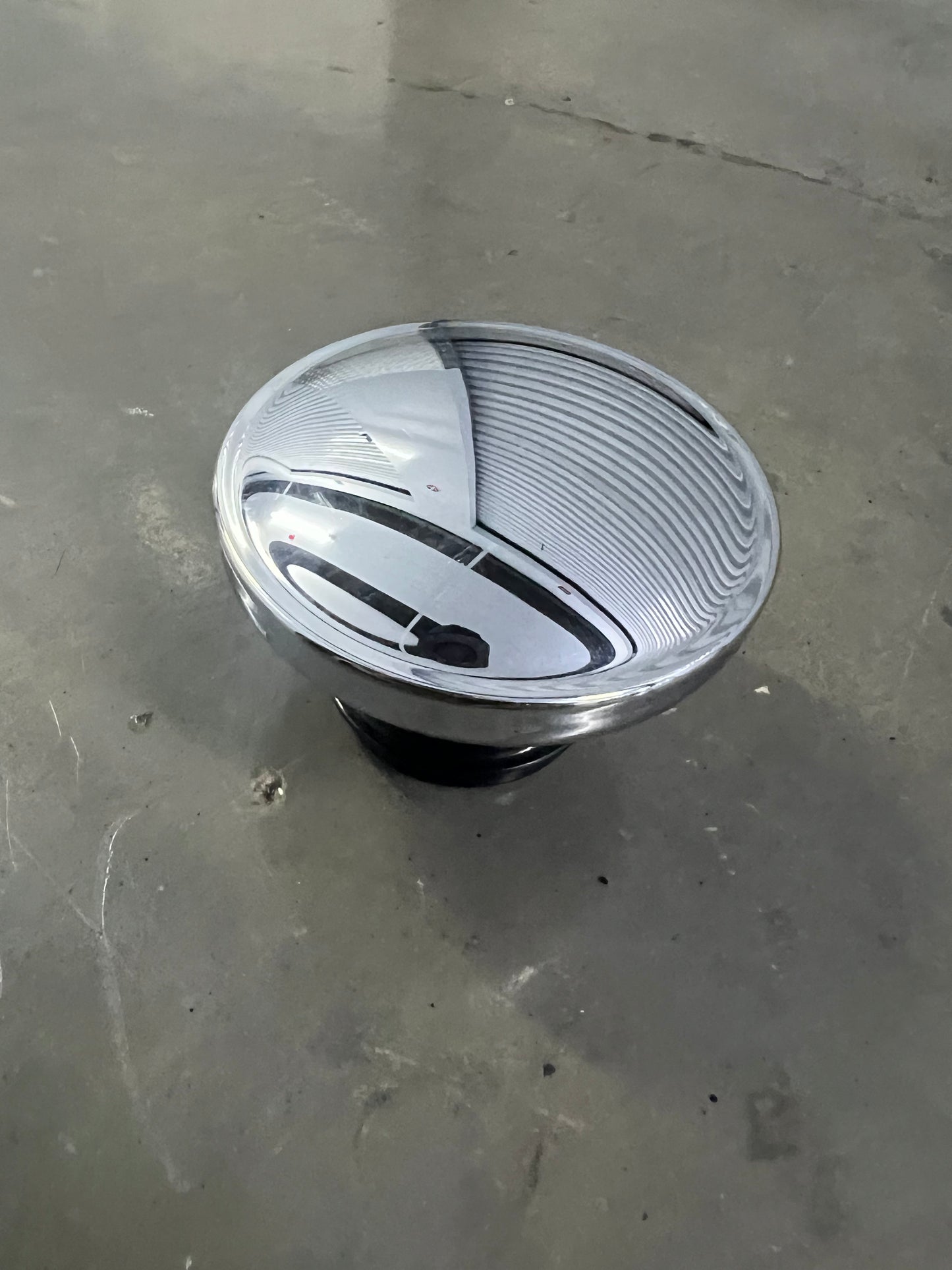 OEM chrome fuel petrol cap