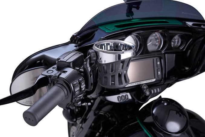 Chrome Harley Davidson Cup holder