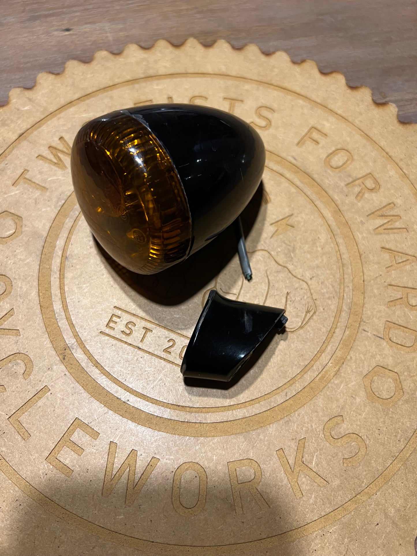LED Turn signal integrated
