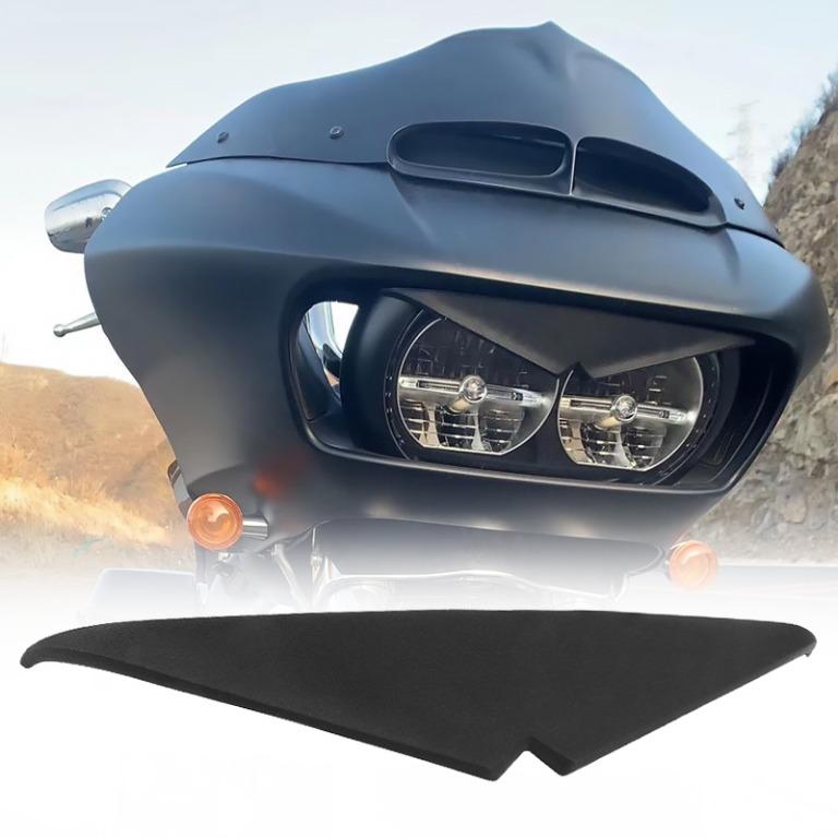 DECORATIVE ANGRY EYE HEADLIGHT BEZEL COVER FOR ROAD GLIDE HARLEY DAVIDSON
