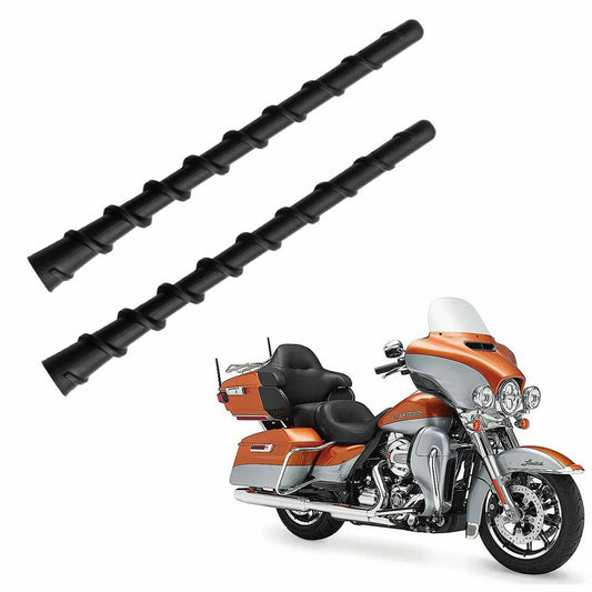 PAIR OF SHORTY SUPER STRENGTH ANTENNAS FOR HARLEY DAVIDOSN TOURING MODELS
