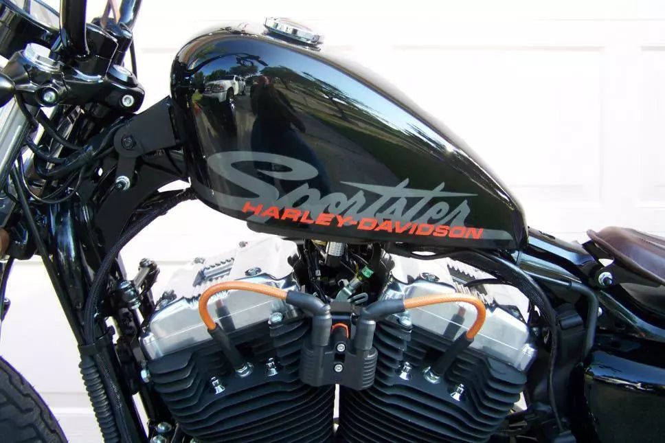 Fuel Tank Riser 86 - 23 Harley Davidson Sportster 883/72/48/1200 Gas Tank Lift Risers ...